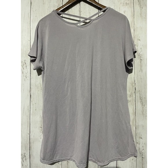 Andree‎ by Unit Top Womens M Short Sleeve Lounge Casual Ladies Shirt - Picture 6 of 8